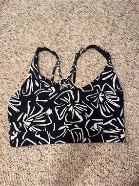 Athleta Black and White Sports Bra